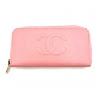 BILLETERA CHANEL ROSA