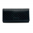 Portafoglio Gucci in pelle nera