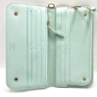 Billetera Louis Vuitton doble grande Murakami Blanco Monogram multicolor