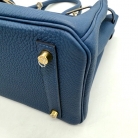 Birkin 30 Bleu tie Hermès