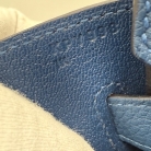 Birkin 30 Bleu tie Hermès
