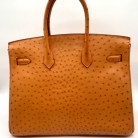 Birkin 35 avestruz