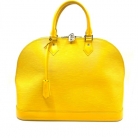 Bolso Alma Louis Vuitton GM epi amarilla