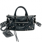 BOLSO BALENCIAGA CITY EN CUERO NEGRO