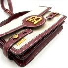 Borsa Balmain in tela beige