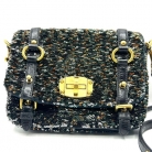 Bolso bandolera Miu Miu con lentejuelas multicolores