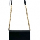 Bolso bandolera Prada de piel negro