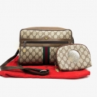 Bolso bandolera Vintage Gucci GG Supreme línea Sherry Beige