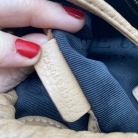 Camel Burberry bag
