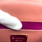 Bvlgari Crossbody Bag in antique pink with gold studs