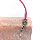 Borsa Bvlgari Serpenti in pelle rosa chiaro