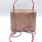 Borsa Bvlgari Serpenti in pelle rosa chiaro