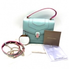 Bolso Bvlgari Serpenti azul marino