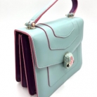 Bolso Bvlgari Serpenti azul marino