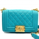 Borsa Chanel 20 Boy Caviar