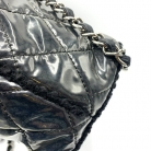 Borsa Chanel in tessuto di lana e vinile