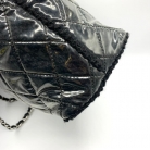 Borsa Chanel in tessuto di lana e vinile