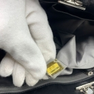 Borsa Chanel in tessuto di lana e vinile
