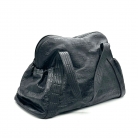 Borsa Chanel nera in pelle con rilievo della collezione 31 Rue Cambon