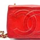 Small Vintage Red Chanel Bag