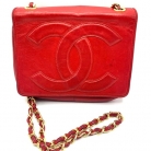Small Vintage Red Chanel Bag