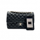 Chanel Timeless Classic Double Flap Bag in Quilted Leather
