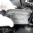 Bolso Christian Dior tote de cuero con dije de candado