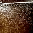 Borsa a tracolla Gucci Ophidia in tela guccissima beige e pelle marrone