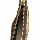 Borsa a tracolla Gucci Ophidia in tela guccissima beige e pelle marrone