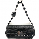 Borsa a spalla Miu Miu Crystal