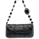 Borsa a spalla Miu Miu Crystal
