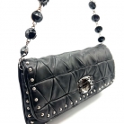Borsa a spalla Miu Miu Crystal