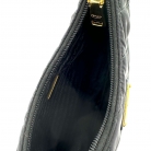 Borsa a tracolla Prada in nylon nero
