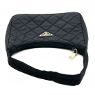 Borsa a tracolla Prada in nylon nero