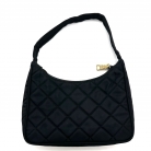 Borsa a tracolla Prada in nylon nero