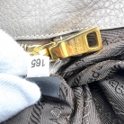 Prada – Borsa a spalla in pelle martellata