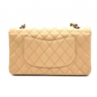 Borsa Chanel Timeless in pelle beige