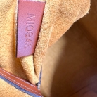 Bolso de mano, Louis Vuitton Alma de cuero Epi naranja.