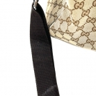 BORSA DA VIAGGIO GUCCI JOY 48HRS IN TELA GG SUPREME E PELLE MARRONE