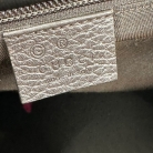 BORSA DA VIAGGIO GUCCI JOY 48HRS IN TELA GG SUPREME E PELLE MARRONE