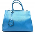 borsa fendi 2jour azzurra