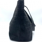 Borsa Fendi tote in tela nera