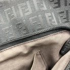 Borsa Fendi tote in tela nera