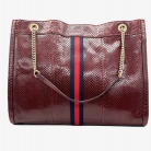 Gucci Rajah leather cabas bag