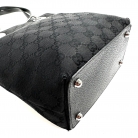 Borsa Gucci in tela GG nera