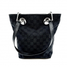 Borsa Gucci in tela GG nera