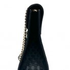 Bolso Gucci Emily de cuero negro.