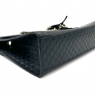 Bolso Gucci Emily de cuero negro.
