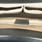 Bolso Gucci Emily de cuero negro.
