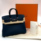 Borsa Hermès Birkin 25 tricolore